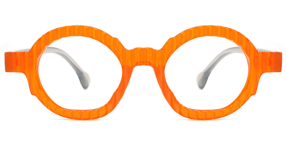 Round Brown Frame