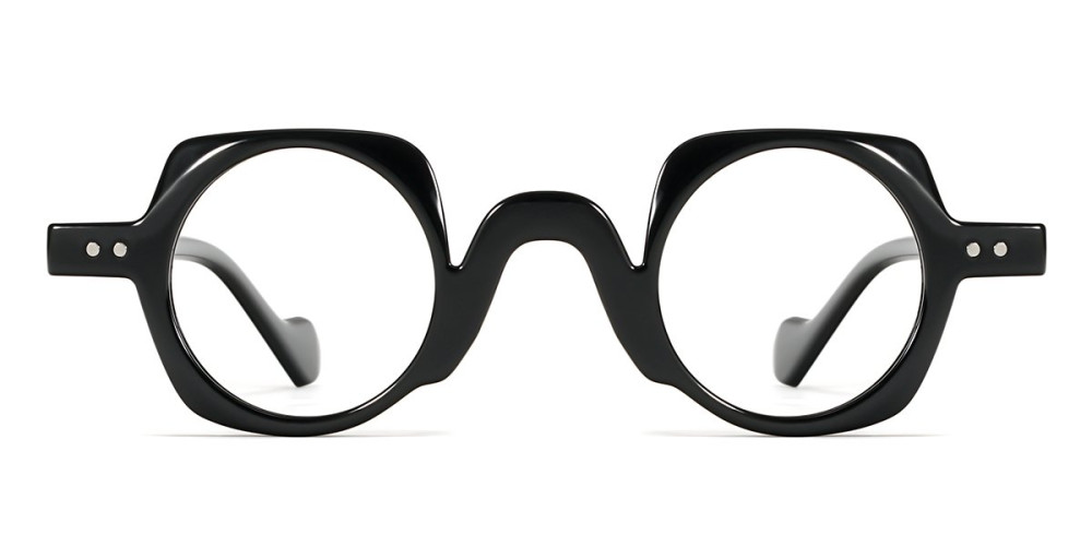 Round Black Frame