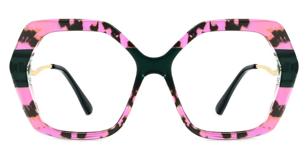 Geometric Pink Frame
