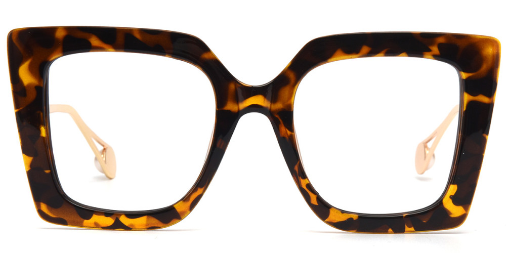 Jonquil - Square Tortoise Prescription Glasses | Ublins