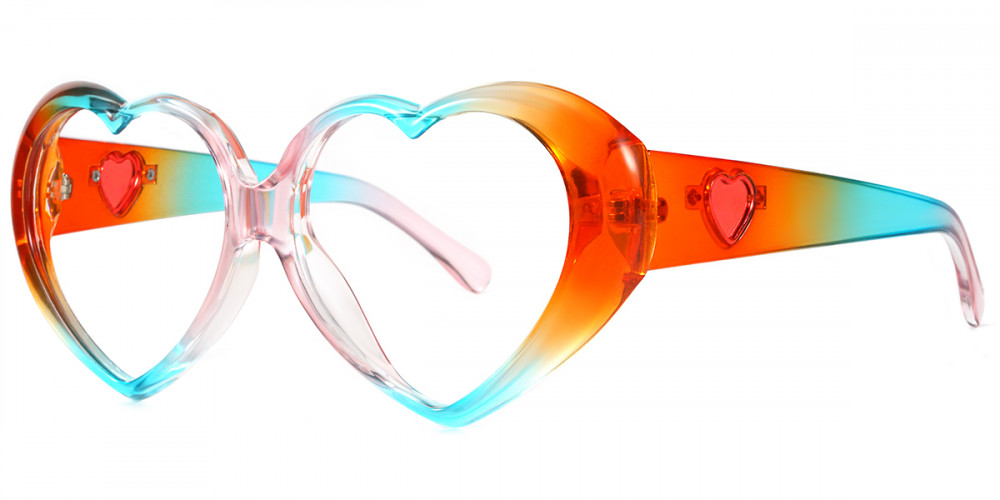 Heart-shaped Rainbow Frame