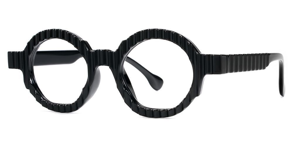 Round Black Frame
