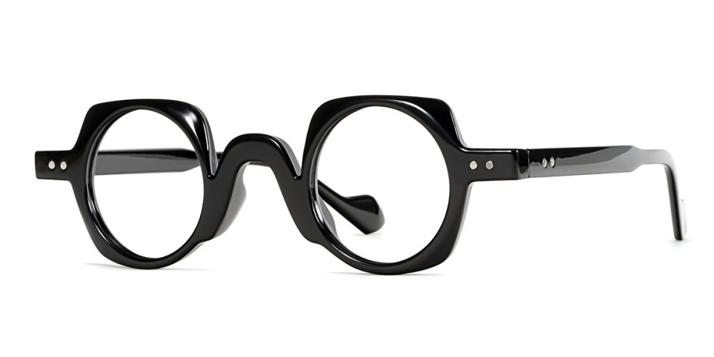 Round Black Frame