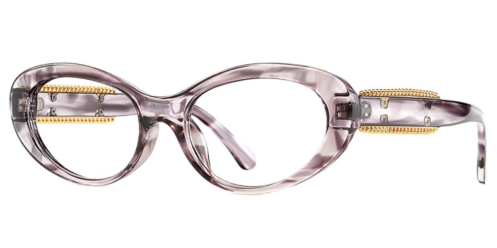 Oval Gray Frame