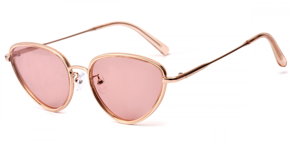 cateye pink sunglasses
