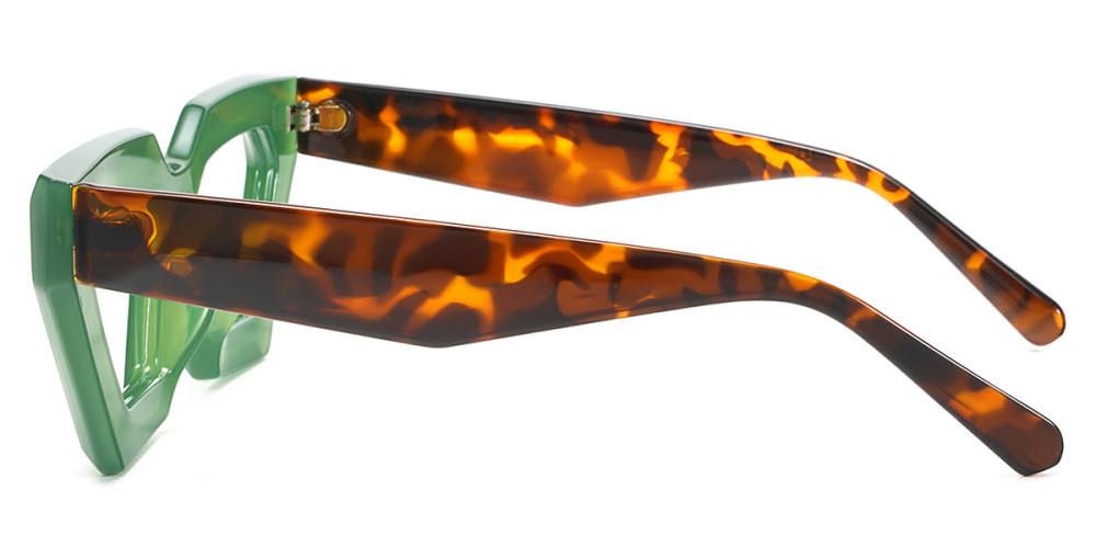 Cateye Green Frame