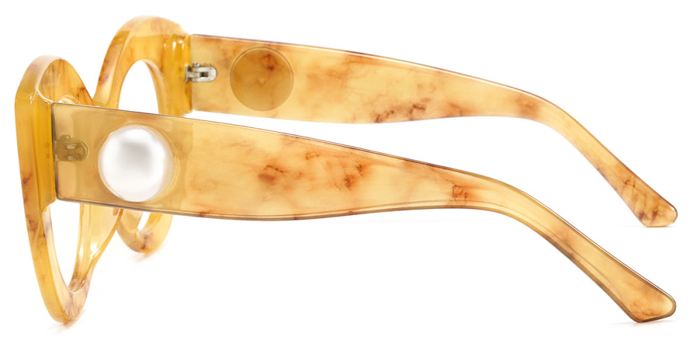Cateye Yellow Frame