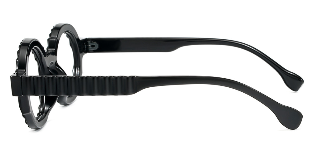 Round Black Frame