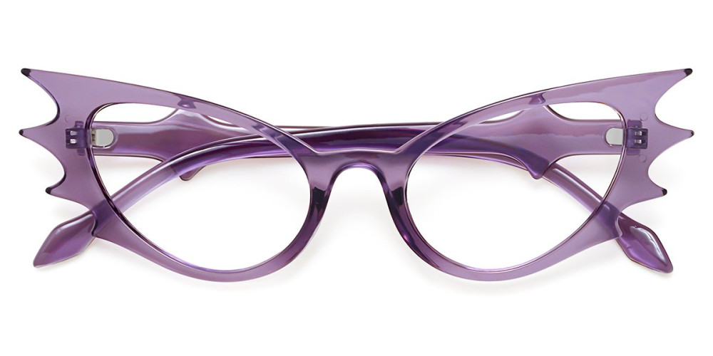 Cateye Purple Frame