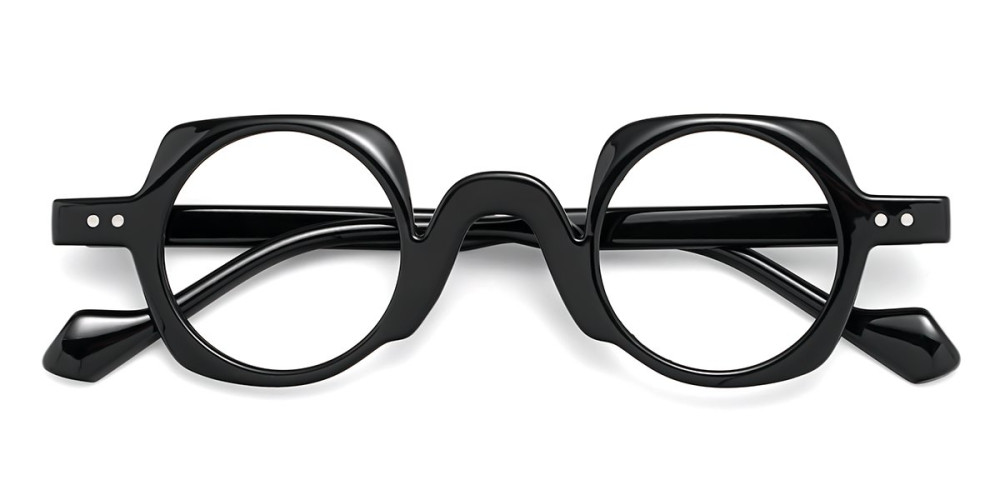 Round Black Frame