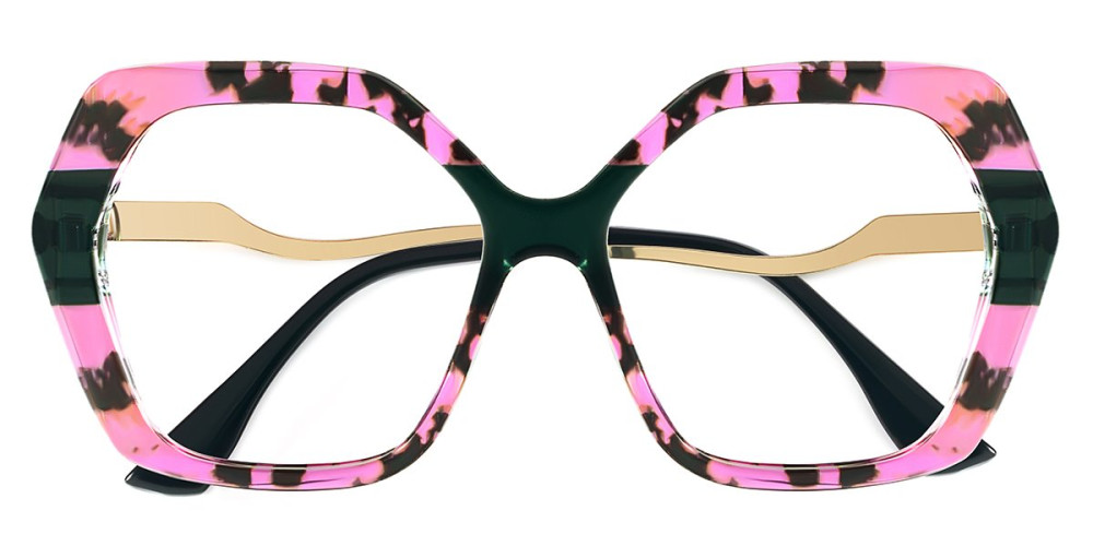 Geometric Pink Frame