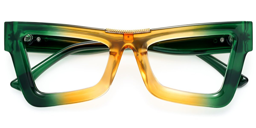 Cateye Green Frame