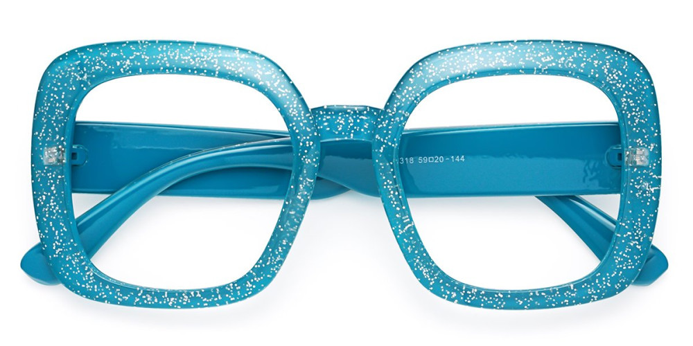 Square Blue Frame