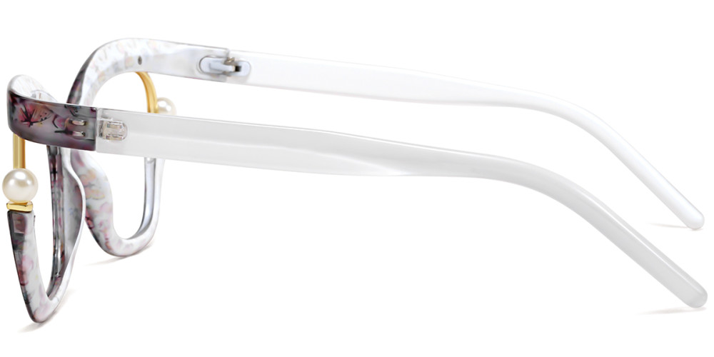 Cateye Floral Frame