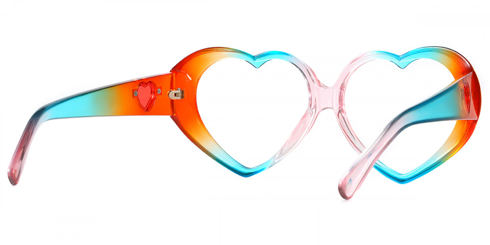 Heart-shaped Rainbow Frame