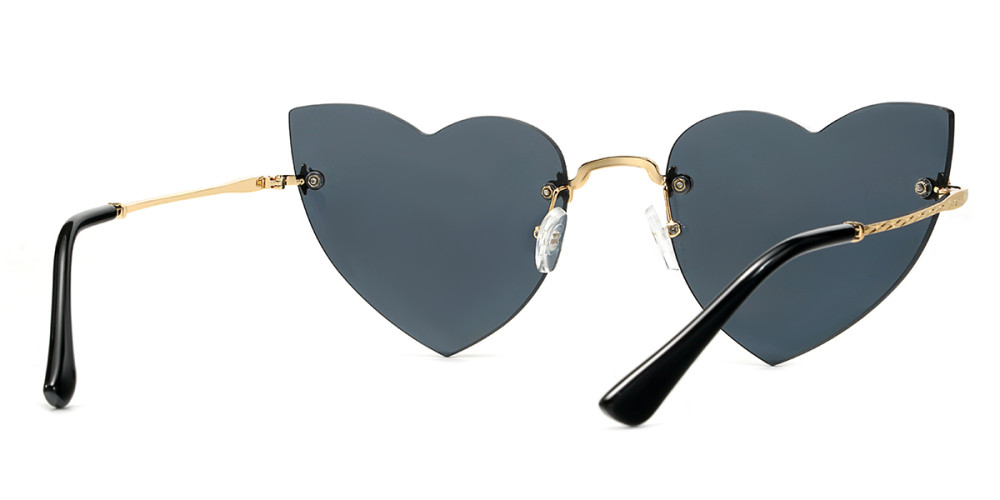 Heart-Shaped Black Frame