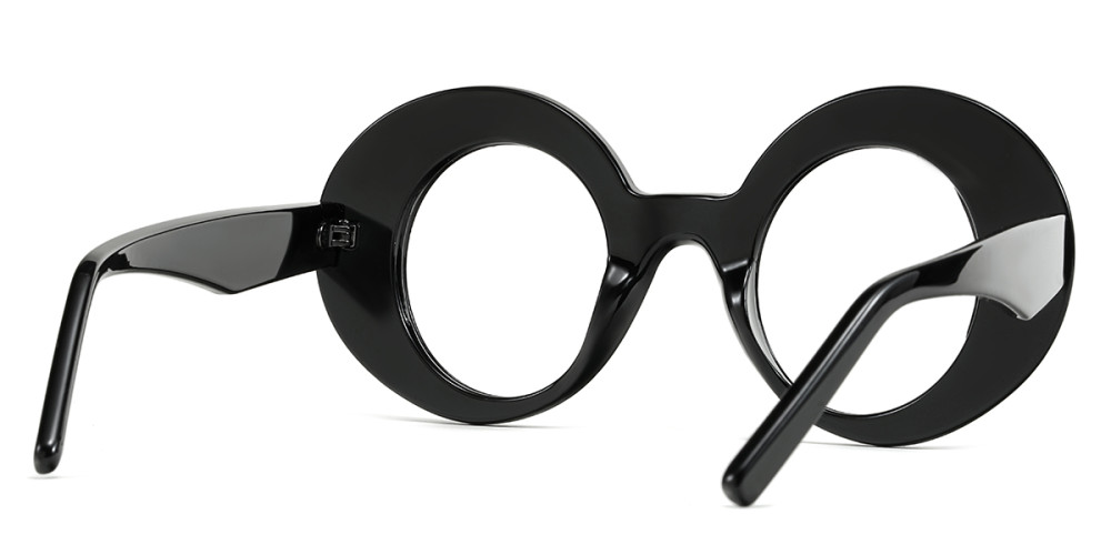 Round Black Frame