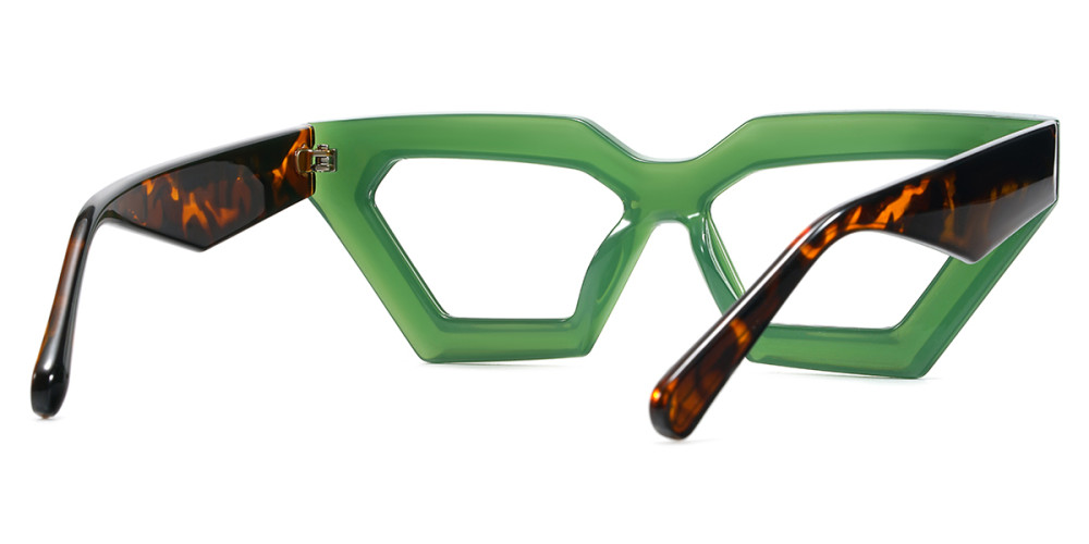 Cateye Green Frame