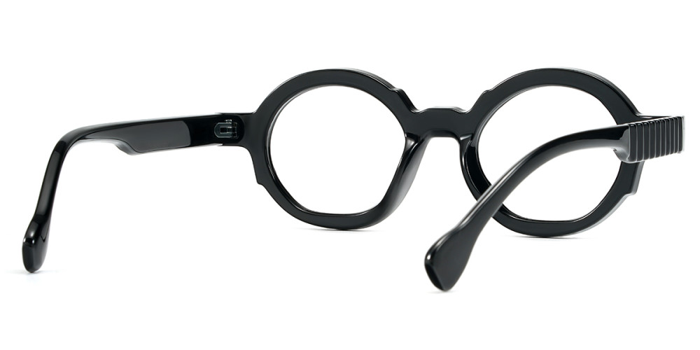 Round Black Frame