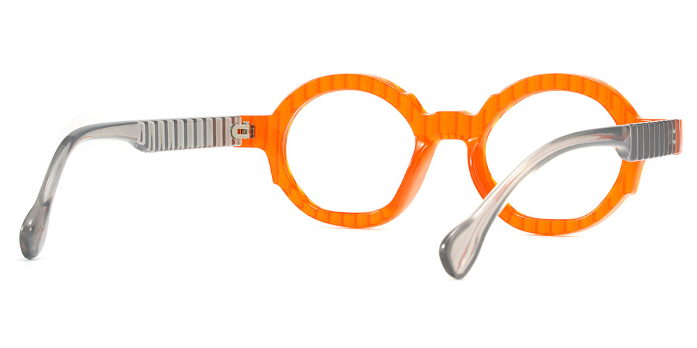 Round Brown Frame