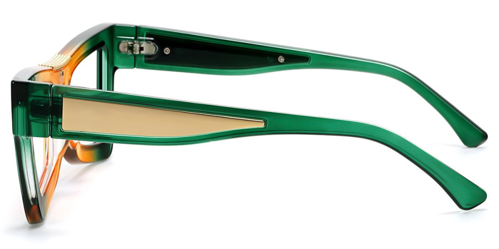 Cateye Green Frame