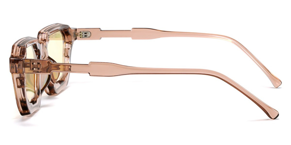 Geometric Pink Sunglasses