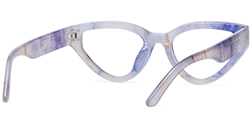 Cateye Blue Tortoise Frame