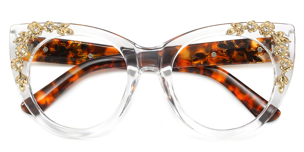 Cateye Clear Frame
