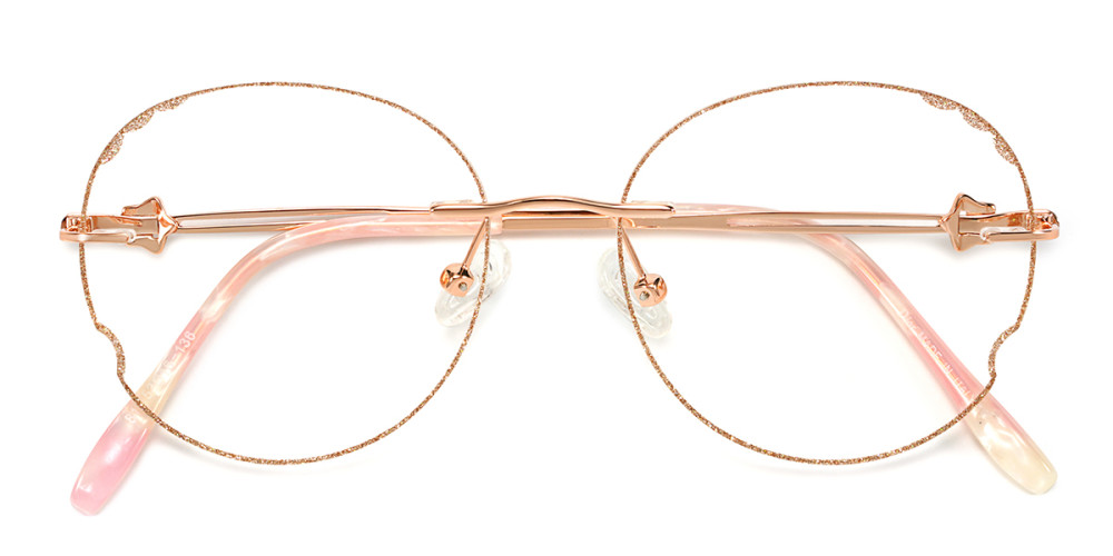 Rimless Pink Frame