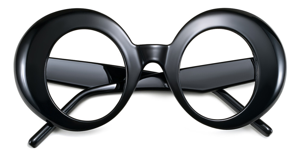 Round Black Frame