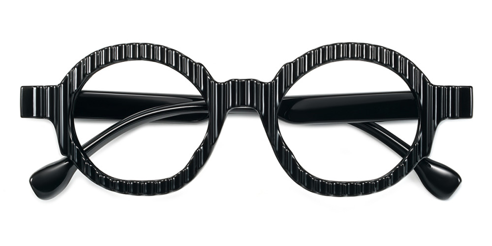 Round Black Frame