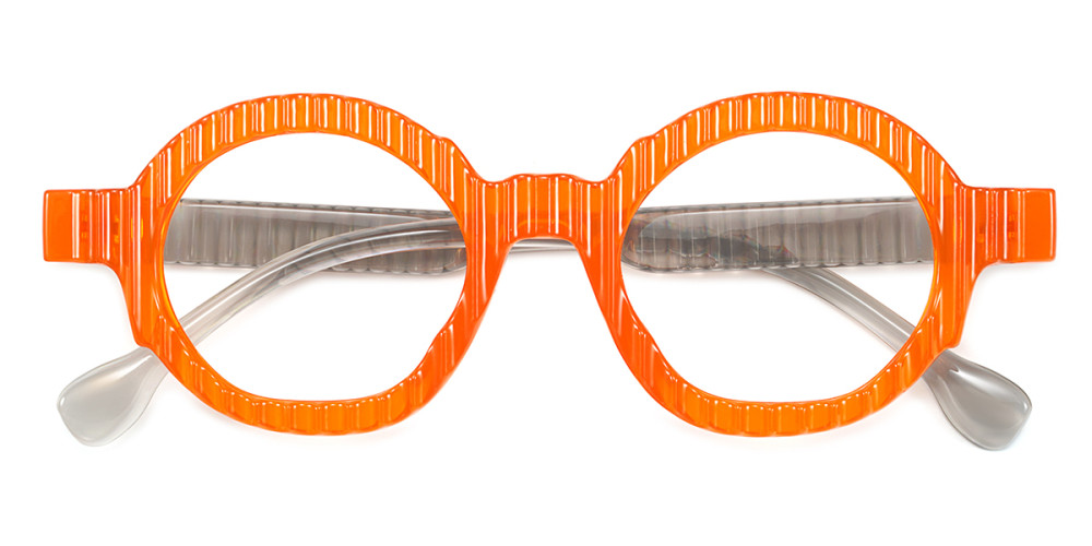 Round Brown Frame