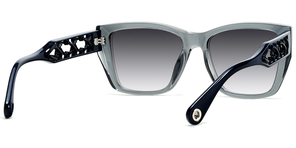 Square Gray Sunglasses