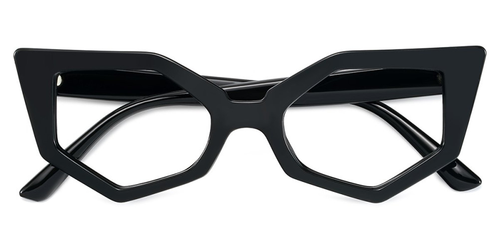 Geometric Black Frame