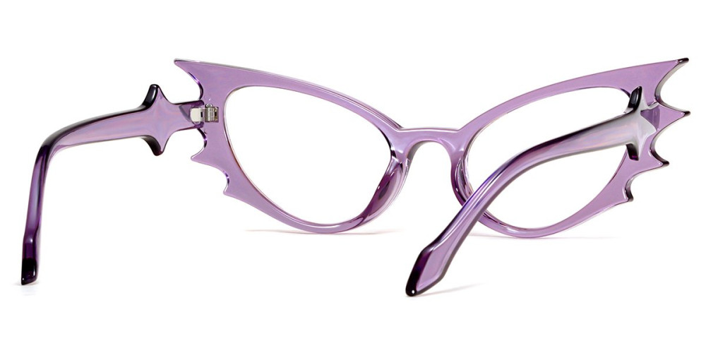Cateye Purple Frame
