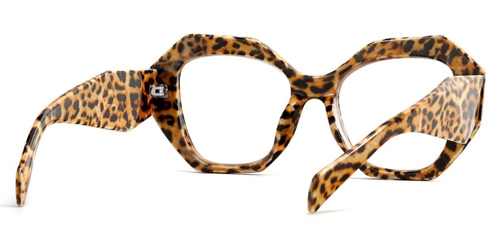 Geometric Brown Frame