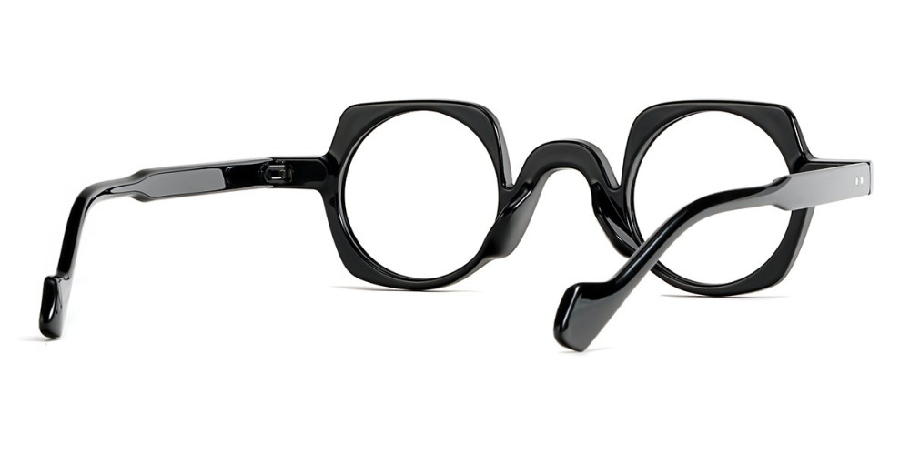 Round Black Frame