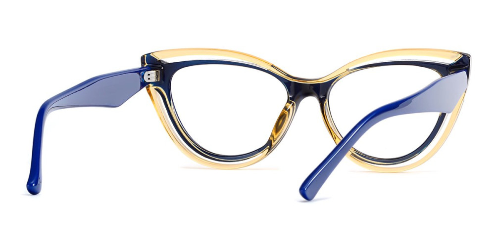 Cateye Blue Frame