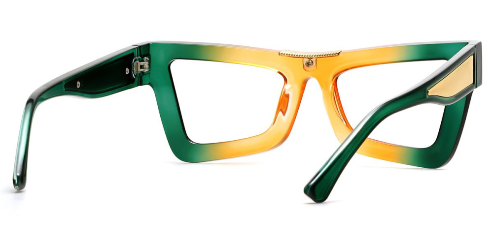 Cateye Green Frame
