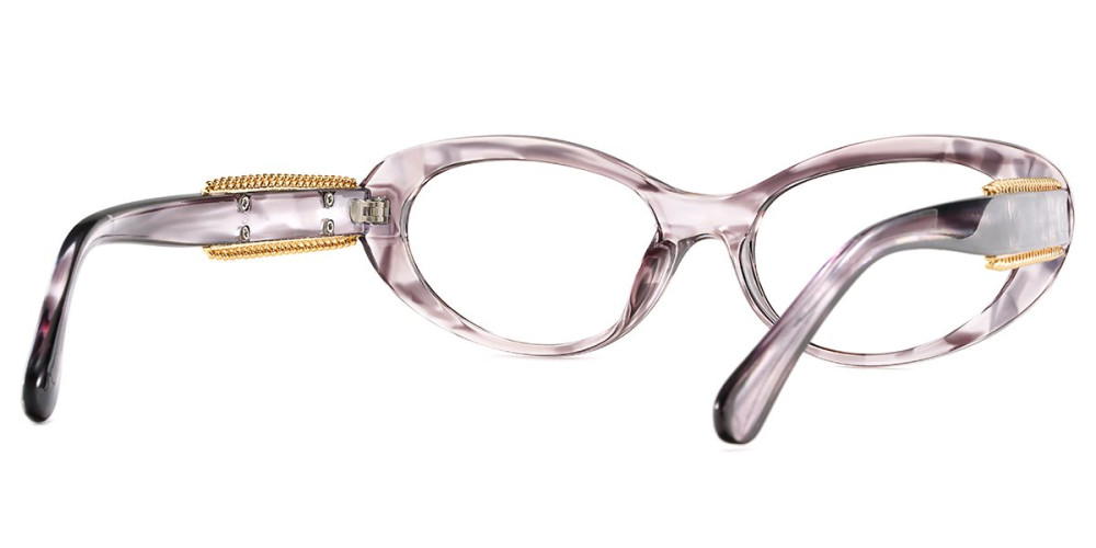 Oval Gray Frame