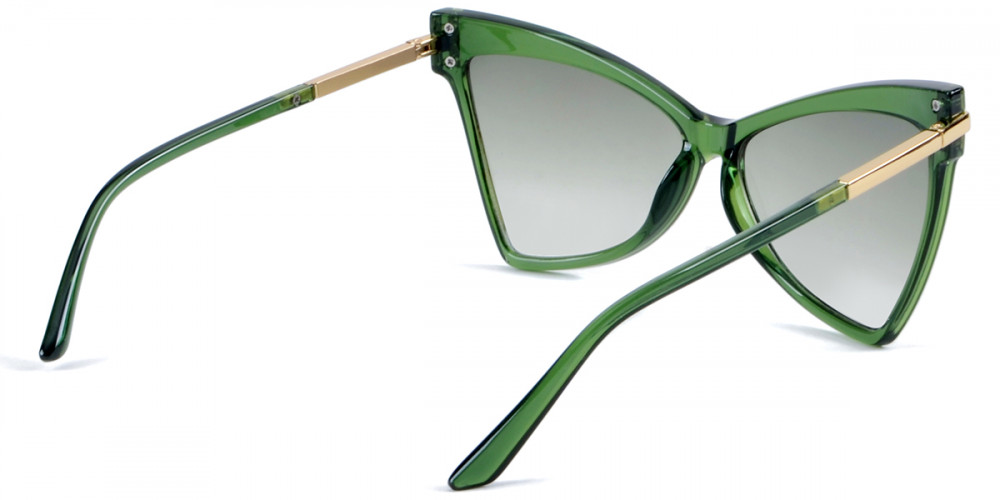 Cateye Green Sunglasses