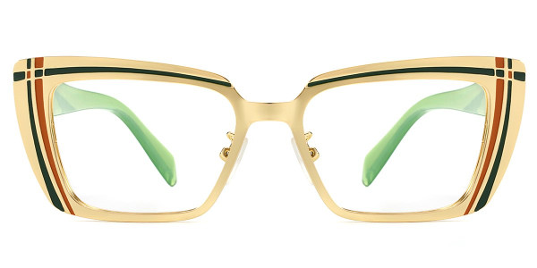 Rectangle Yellow&Green Frame