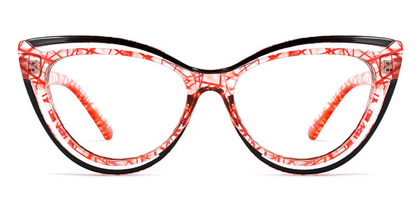 Cateye Red Frame