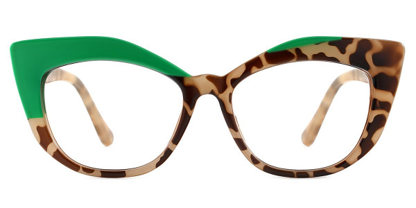 Cateye Green Frame