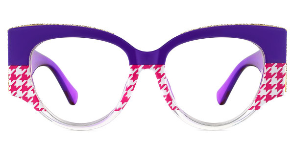 Cateye Purple Frame