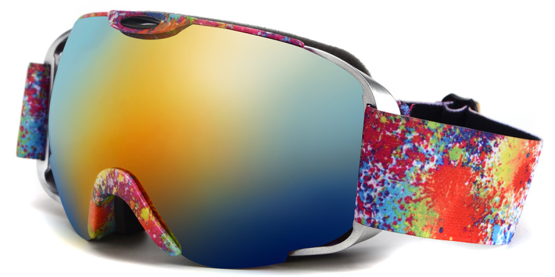 Tyrone Red Ski & Snowboard Goggles