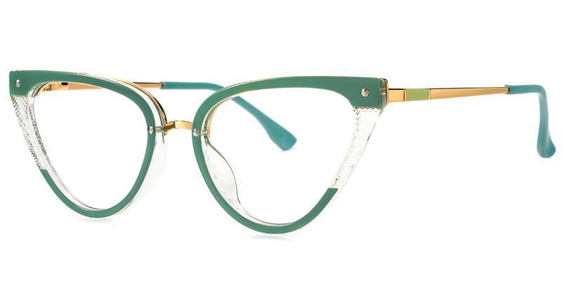 Cateye Green Frame