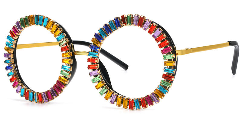 Round Multicolor Frame
