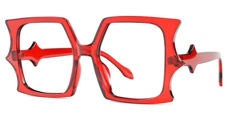 Square Red Frame