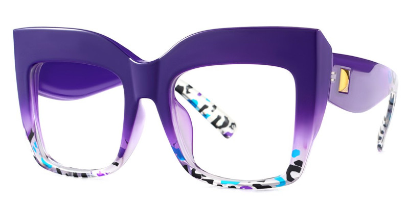 Square Purple Frame